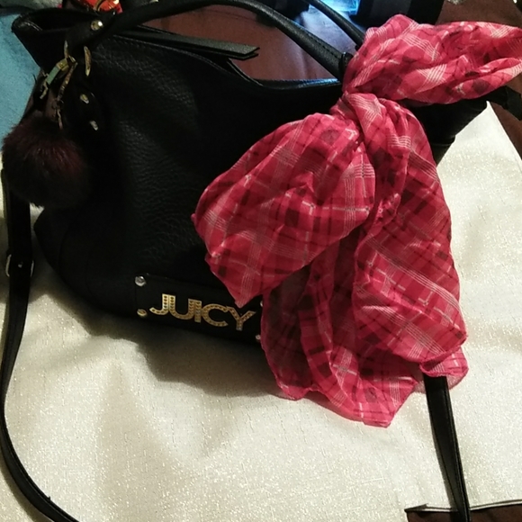 🌹 SPRINGTIME WINE ROSE COLORED SCARF - Picture 2 of 6